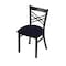 Holland Bar Stool Co 620 Catalina 18" Chair with Pewter Finish and Canter Twilight Seat 62018PW002 - alternate 1